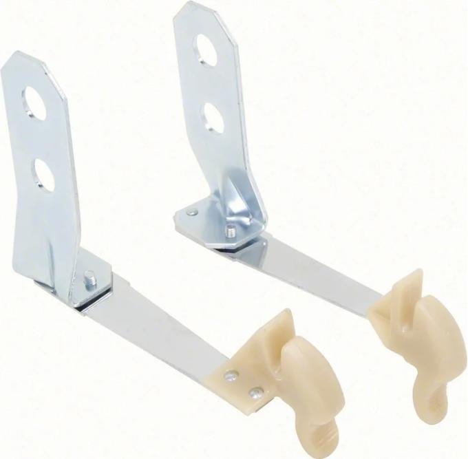 AMD Convertible Top Rear Well Hold Down Latches, Manual Top, LH/RH Pair, 67-69 Camaro Firebird K-K134