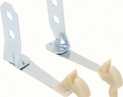 AMD Convertible Top Rear Well Hold Down Latches, Manual Top, LH/RH Pair, 67-69 Camaro Firebird K-K134