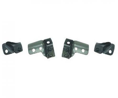 1967-1968 Chevrolet Camaro Inner and Outer Rear Bumper Mounting Bracket Set