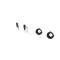AMD Headlamp Mounting and Retaining Ring Set, 8 pcs, 67-69 Firebird 70 Chevelle El Camino and more X141-3470-S