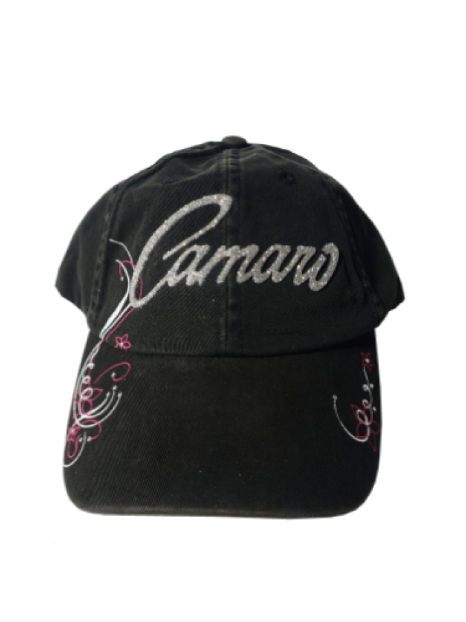 Ladies Black Camaro Cap