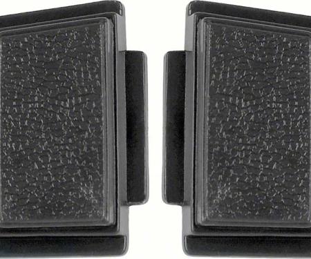 AMD Steering Wheel Horn Buttons, Black Pair, 69 Nova; 69 Camaro; 69 Chevelle El Camino X459-3569-3BLKP