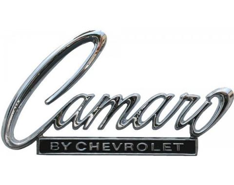 Camaro Header Panel & Deck Lid Emblem, Camaro By Chevrolet,1968-1969