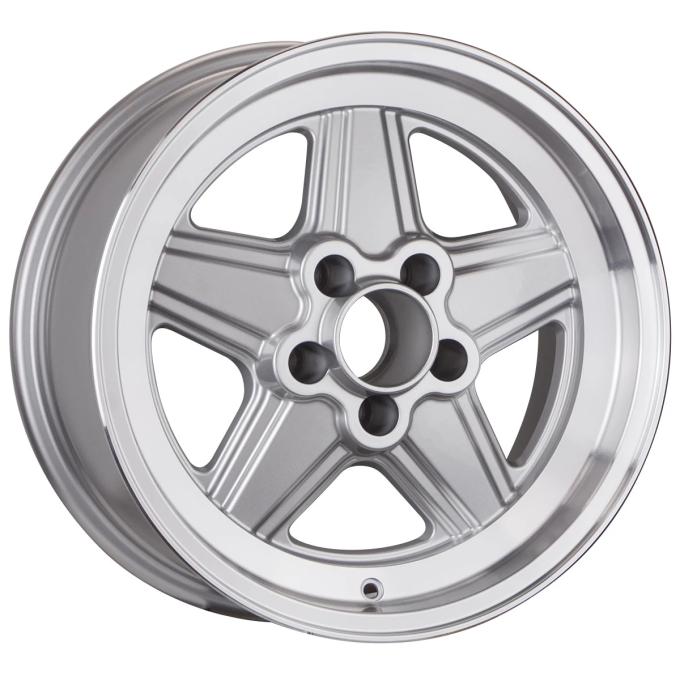 Maxilite 16x9 Mercedes Penta Style Wheel Silver / DC lip 5x112mm bp 334005