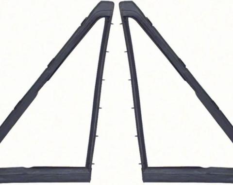 AMD Vent Window Weatherstrips, LH/RH Pair, 67 Camaro Firebird K-K4167