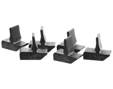 SoffSeal Hood Side Bumpers for 1970-1981 Pontiac Firebird, Fits 2-Door Hard Tops, Set SS-6833