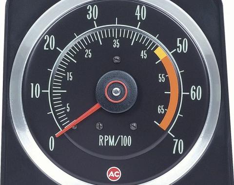AMD Tachometer, 5000 Red Line (SS 350 5" X 7"), 69 Camaro K-6469381