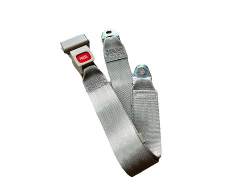 Seatbelt Solutions Universal Lap Belt 60" with Plastic Push Button 1201603000 | Tan