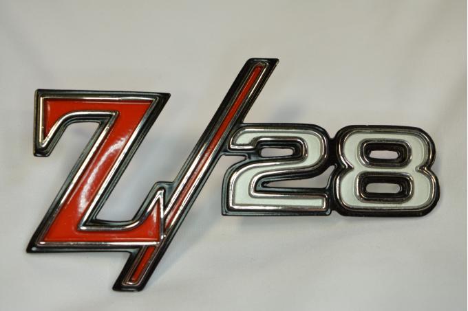 Camaro Fender Emblem, Z28, GM, 1969