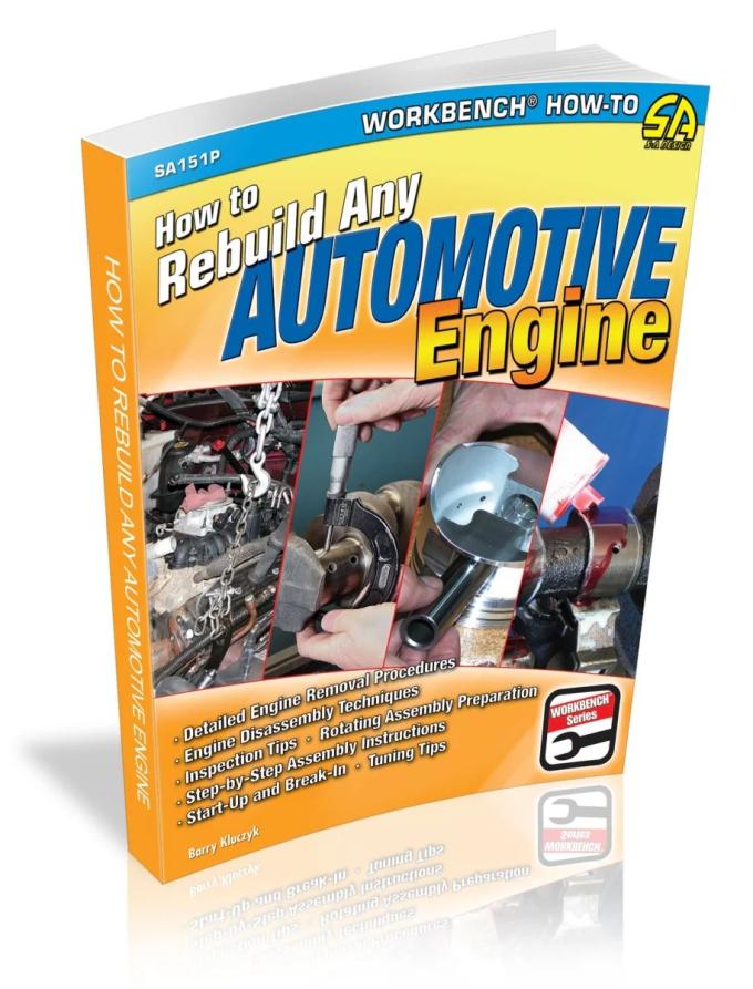 Cartech Auto Books How to Rebuild Any Automotive Engine SA151P