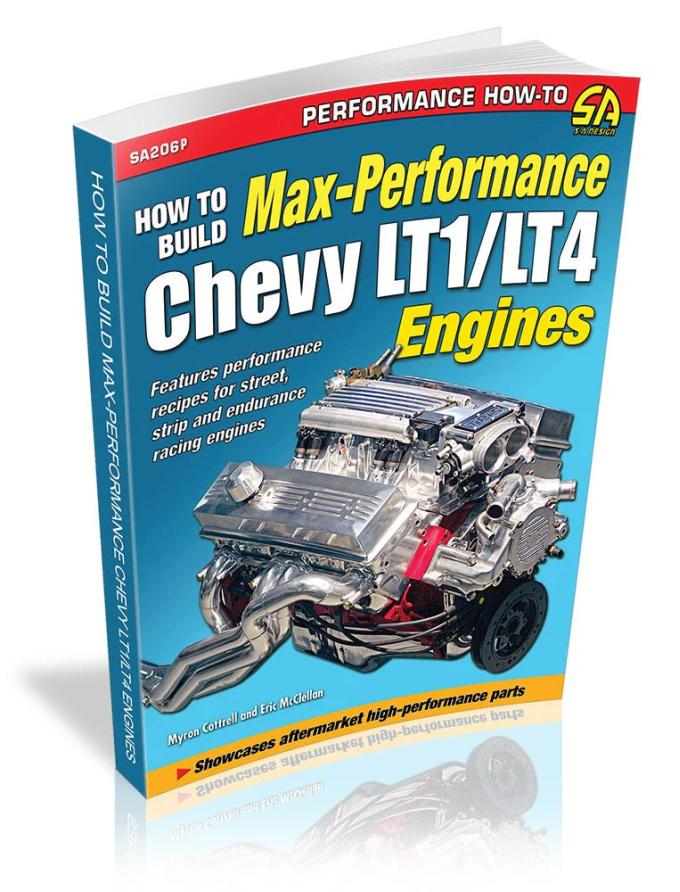 Cartech Auto Books How to Build Max Performance Chevy LT1/LT4 Engines SA206P