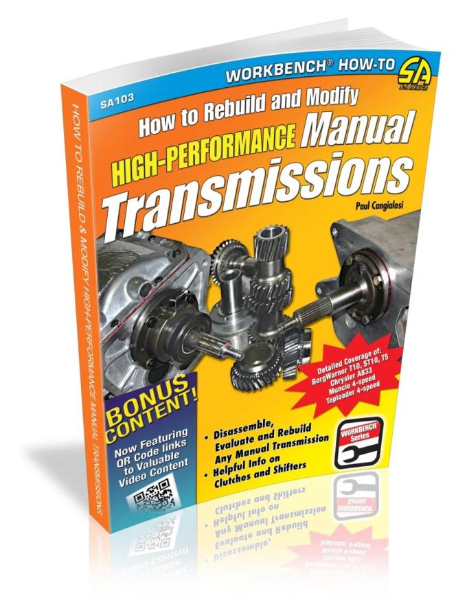 Cartech Auto Books How to Rebuild & Modify High-Performance Manual Transmissions SA103