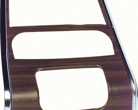 AMD Center Dash Panel, Walnut with A/C, 67 Firebird K-K261