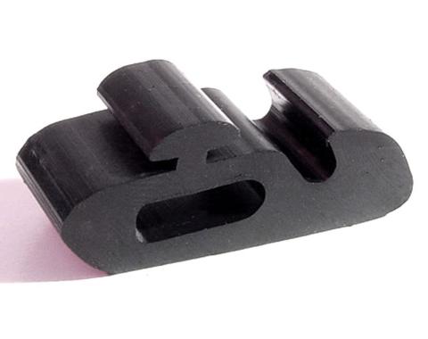 Metro Moulded Parts 1967-1969 Chevrolet Camaro Hood Bumper. 1-3/8" Long X 9/16" Wide X 11/16" High. Each HF 4-A