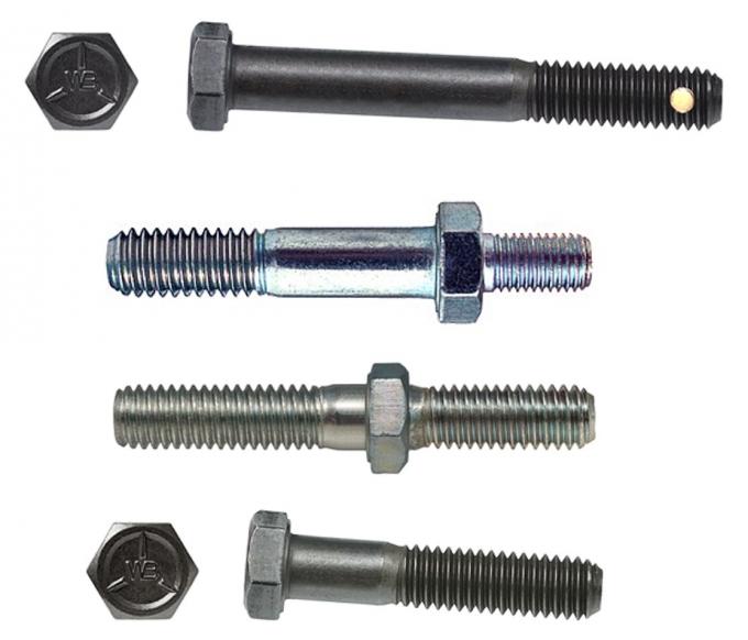 Camaro Water Pump Mounting Bolt Set, For Cars Without Air Conditioning, 1967-1968