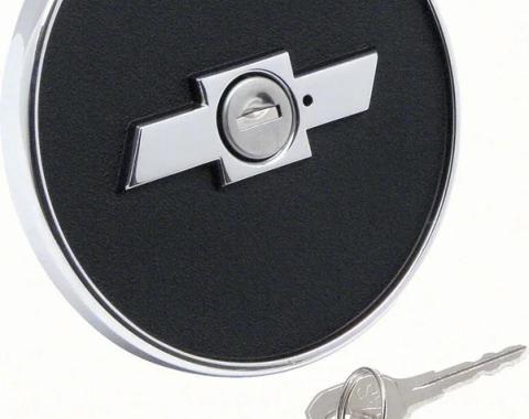 AMD Gas Cap, Locking with Bowtie Logo- 67-68 Camaro K-K25000