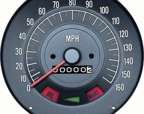 AMD Speedometer, 160 MPH for models without Gauges, 68 Firebird K-6481931