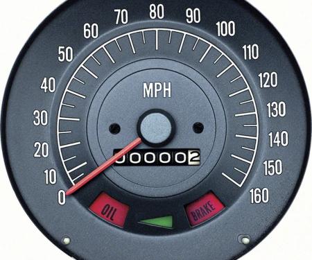 AMD Speedometer, 160 MPH for models without Gauges, 68 Firebird K-6481931