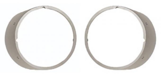 Classic Headquarters Camaro Headlight Bezels without Trim, Pair W-760