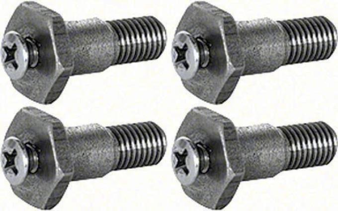 AMD Speaker Bolts, 4 Piece Set for One Rear Speaker, 67-69 Camaro Firebird (Convertible) K-K101