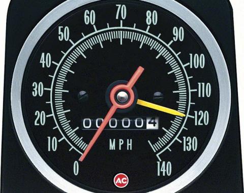 AMD Speedometer, 140 MPH with Speed Warning, 69 Camaro (COPO) K-6492576