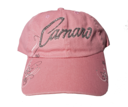 Ladies Pink Camaro Cap