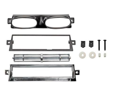 Vintage Air 1967-68 Camaro/Firebird Center Louver Assembly with Dual Hose Adapter 493068