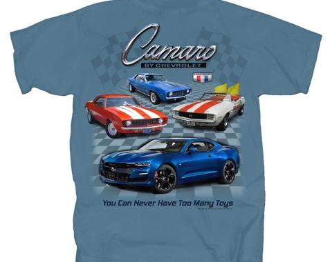 Camaro Too Many Toys Adult T-Shirt