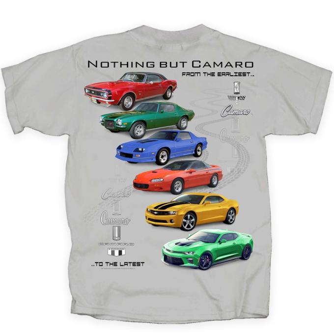 1967-2017 Camaro Collection Adult T-Shirt
