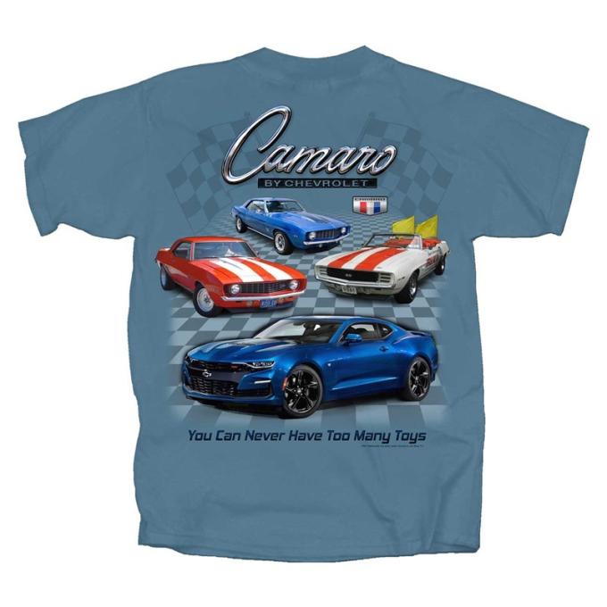 Camaro Too Many Toys Adult T-Shirt