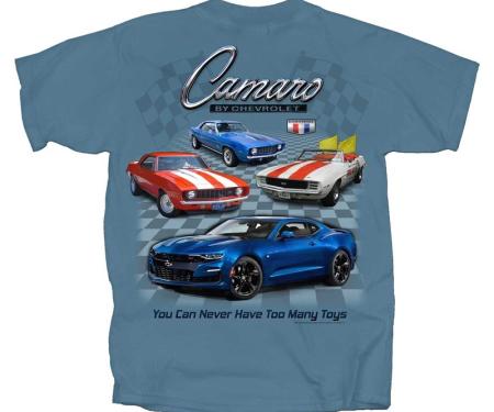 Camaro Too Many Toys Adult T-Shirt