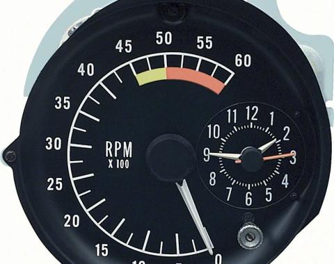 AMD Tachometer & Clock Assembly, 76-78 Firebird K-5659065