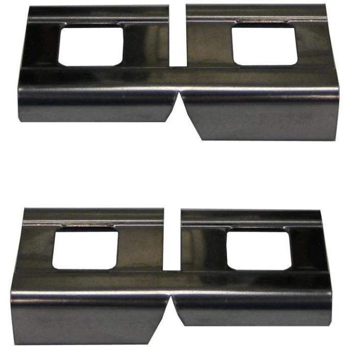 Golden Star 1967 Chevy Camaro Roof Rail Weather Strip Channel Corner Connector Pair RR01-67C