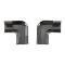 Golden Star 1970-1974 Pontiac Firebird Rear Windshield Molding Corner Connectors (Pair) WS01-70RC