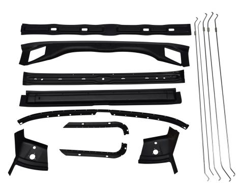 Golden Star 1967-1968 Chevy Camaro Roof Panel Brace Kit, 14 Piece RF01-67B