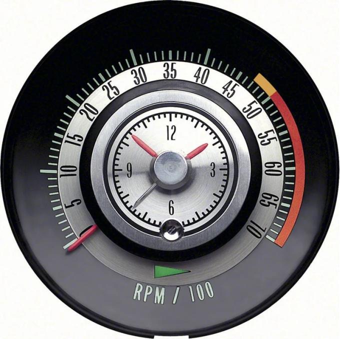 AMD Tachometer, 5000 Redline Tic-Toc, 68 Camaro K-6468714