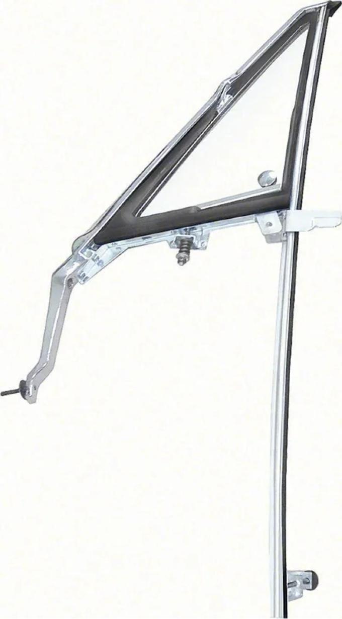 AMD Vent Glass Assembly, Clear, LH, 67 Camaro Firebird K-F527C
