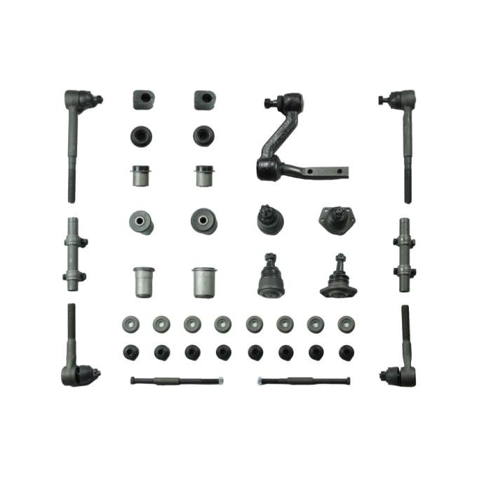 Redline Select® 1967-1969 Chevrolet Camaro Front End Rebuild Kit (with Idler Arm)
