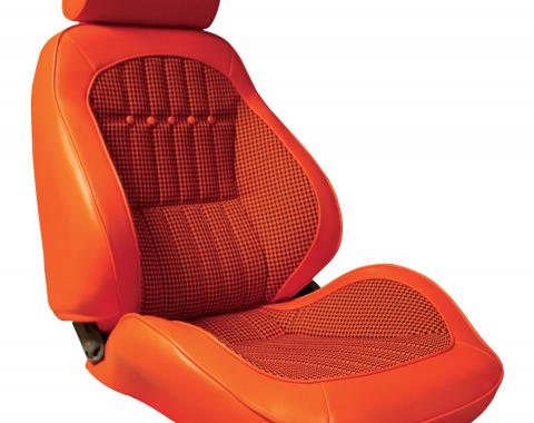 Distinctive Industries 1969 Camaro Houndstooth Touring II Front Assembled Bucket Seats 072575