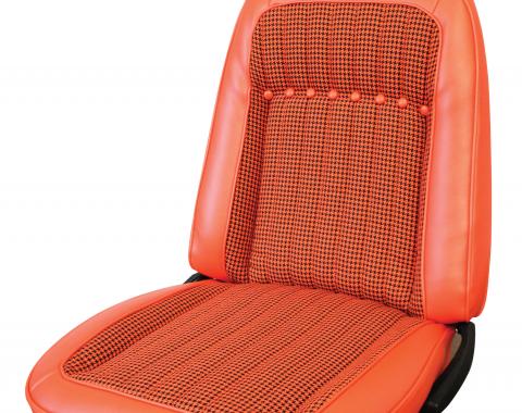 Distinctive Industries 1969 Camaro Deluxe Houndstooth Convertible w/Buckets Front & Rear Upholstery Set 072713