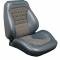 Distinctive Industries 1968 Camaro Houndstooth Touring II Front Assembled Bucket Seats (69 Houndstooth Cloth) 072496