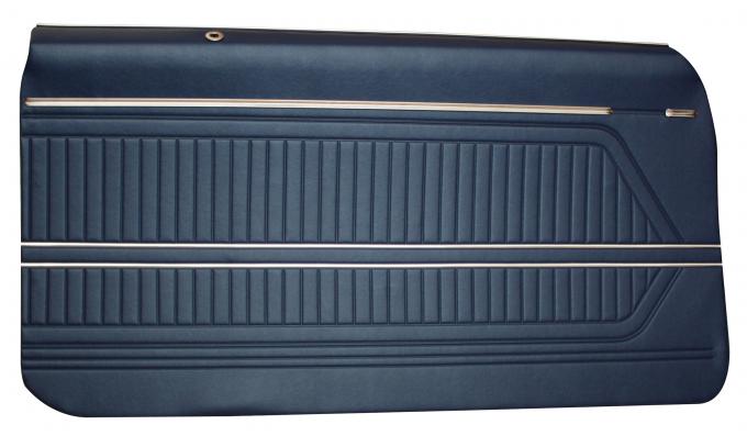 Distinctive Industries 1969 Firebird Standard Front Door Panels, Preassembled with Remote Mirror 074434
