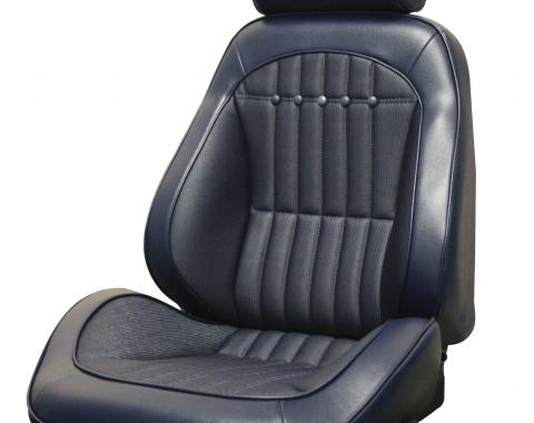 Distinctive Industries 1969 Camaro Deluxe Touring II Front Assembled Bucket Seats (Simulated Comfort Weave) 072499