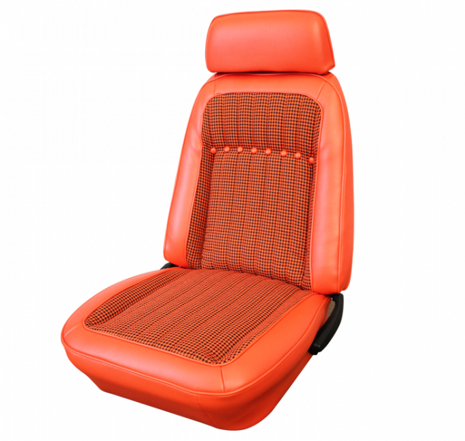 Distinctive Industries 1969 Camaro Deluxe Houndstooth Coupe/Convertible Front Bucket Seat Upholstery 072715