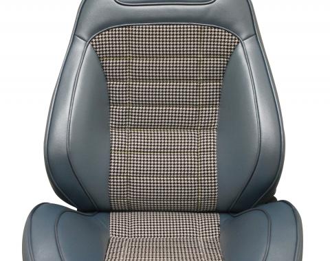 Distinctive Industries 1968 Camaro Houndstooth Touring II Front Assembled Bucket Seats (69 Houndstooth Cloth) 072496
