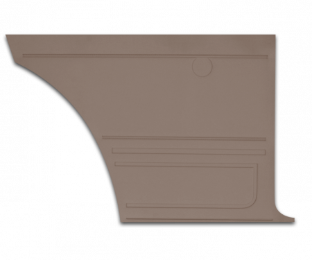 Distinctive Industries 1967 Camaro Standard Coupe Rear Quarter Panels, Unassembled 073734
