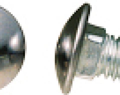 Camaro Bumper Mounting Bolt, Short, Front & Rear, Stainless Steel Capped, 1967-1969