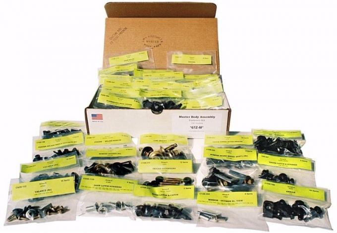 Camaro Master Body Assembly Hardware Kit, 1980-1981