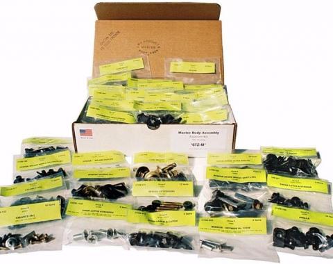 Camaro Master Body Assembly Hardware Kit, 1980-1981