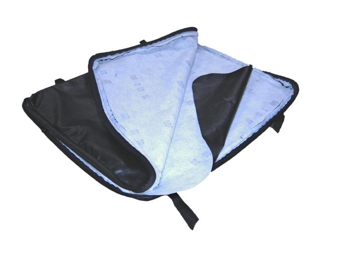 Acme Auto Glass Storage Bag, 1982-92 Camaro or Firebird T-Top GB12-S848 | Elk Grain Vinyl, Black